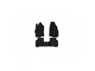Коврики в салон FIAT Linea 2007->, 4 шт. (полиуретан)