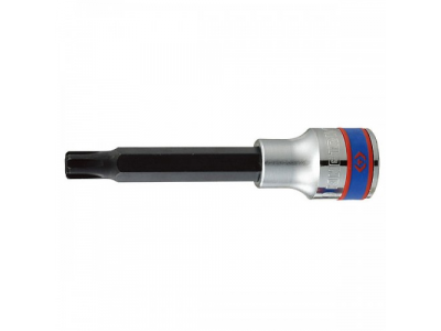 Насадка (бита) торцевая 1/2", RIBE, M13, L = 100 мм, KING TONY