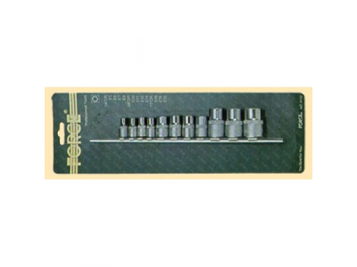4113 1/2" &3/8"&1/4" Набор головок Е-станд. 11пр. от FORCE 4113 1/2" &3/8"&1/4" Набор головок Е-станд. 11пр.