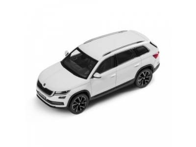 Модель автомобиля Skoda Kodiaq, Scale 1:43, Moon White от VAG Модель автомобиля Skoda Kodiaq, Scale 1:43, Moon White