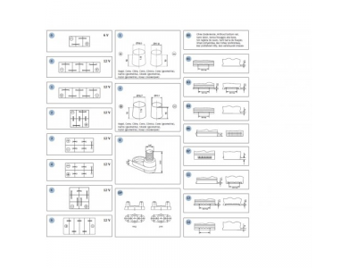 Аккумулятор BOSCH T4 - 12 Volt, 170Ah 1000A 513x223x223