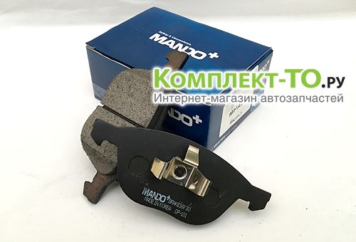 Колодки передние Фокус 3 Mando для FORD FOCUS 3 MPA06